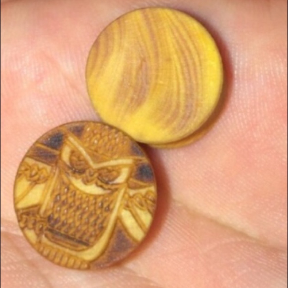 Wooden Owl plugs 🦉